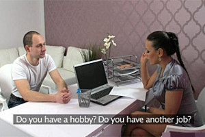 Pornoagentka Mea Melone a sympatický zápasník Michal – české porno